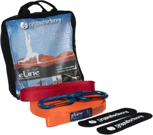 Slackline for Yoga and Balance training eLine 50 foot with included anchor strap