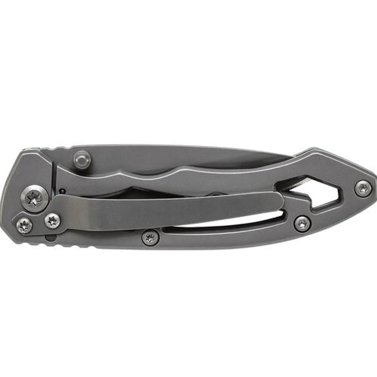 Smith & Wesson Skeletonized Drop Point Folder 3″ Blade Length