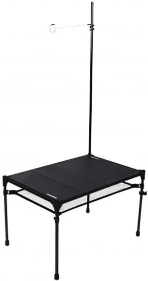 Snowline M4 13827 Cube Camping Outdoor Table, 21.3 x 13.8 x 1 Inch, Black