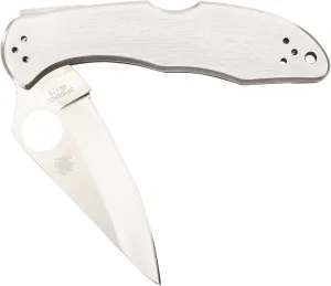 Spyderco Delica 4 Stainless Steel Combo Edge Knife