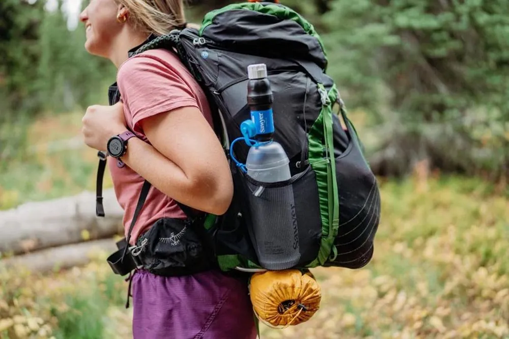 SQUEEZE WATER FILTRATION SYSTEM WITH CNOC PREMIUM 1-LITER BOTTLE