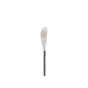 Stainless steel burnished pate knife