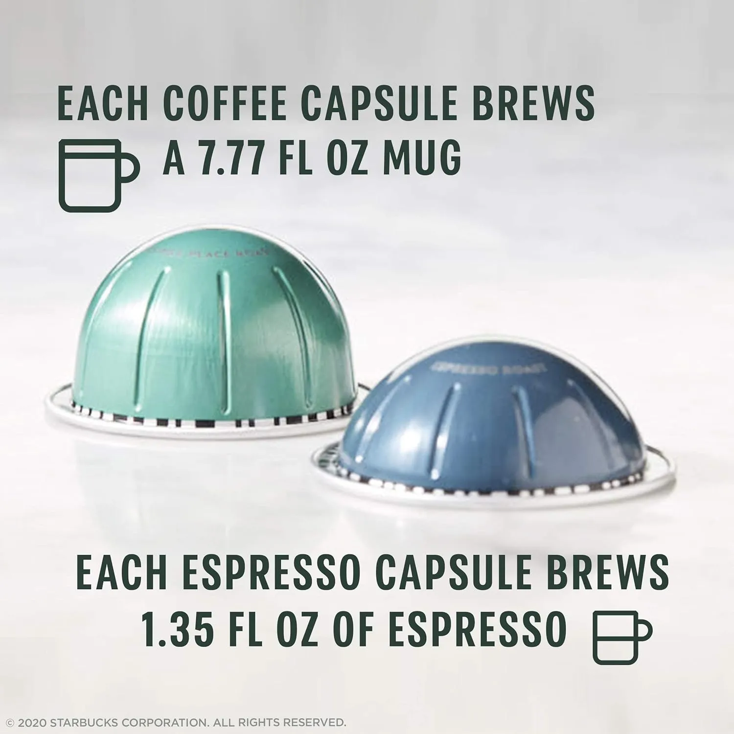 Starbucks by Nespresso Vertuo, Favorite Variety Pack Coffee & Espresso, 44-count Coffee and Espresso Pods, Brews 7.8 oz and 1.35 oz.