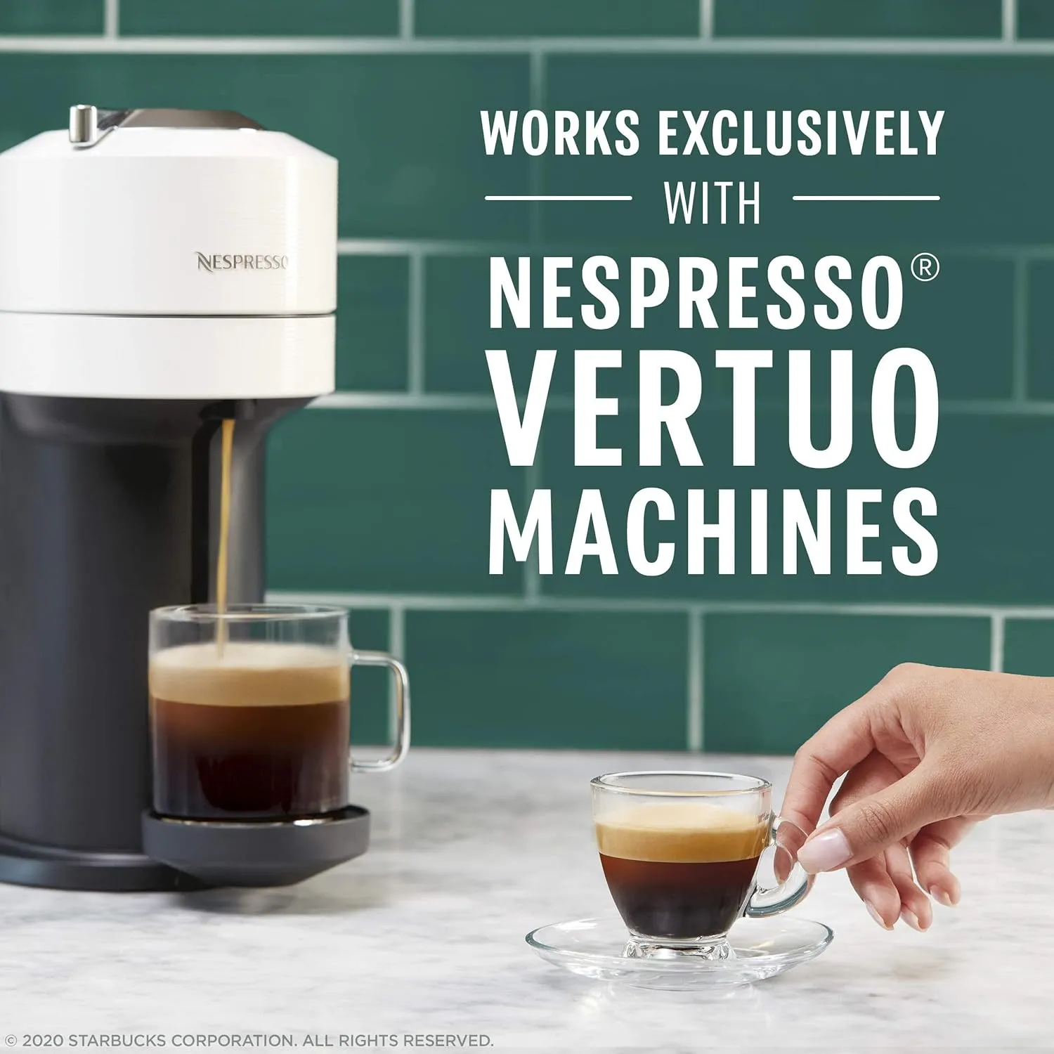 Starbucks by Nespresso Vertuo, Favorite Variety Pack Coffee & Espresso, 44-count Coffee and Espresso Pods, Brews 7.8 oz and 1.35 oz.