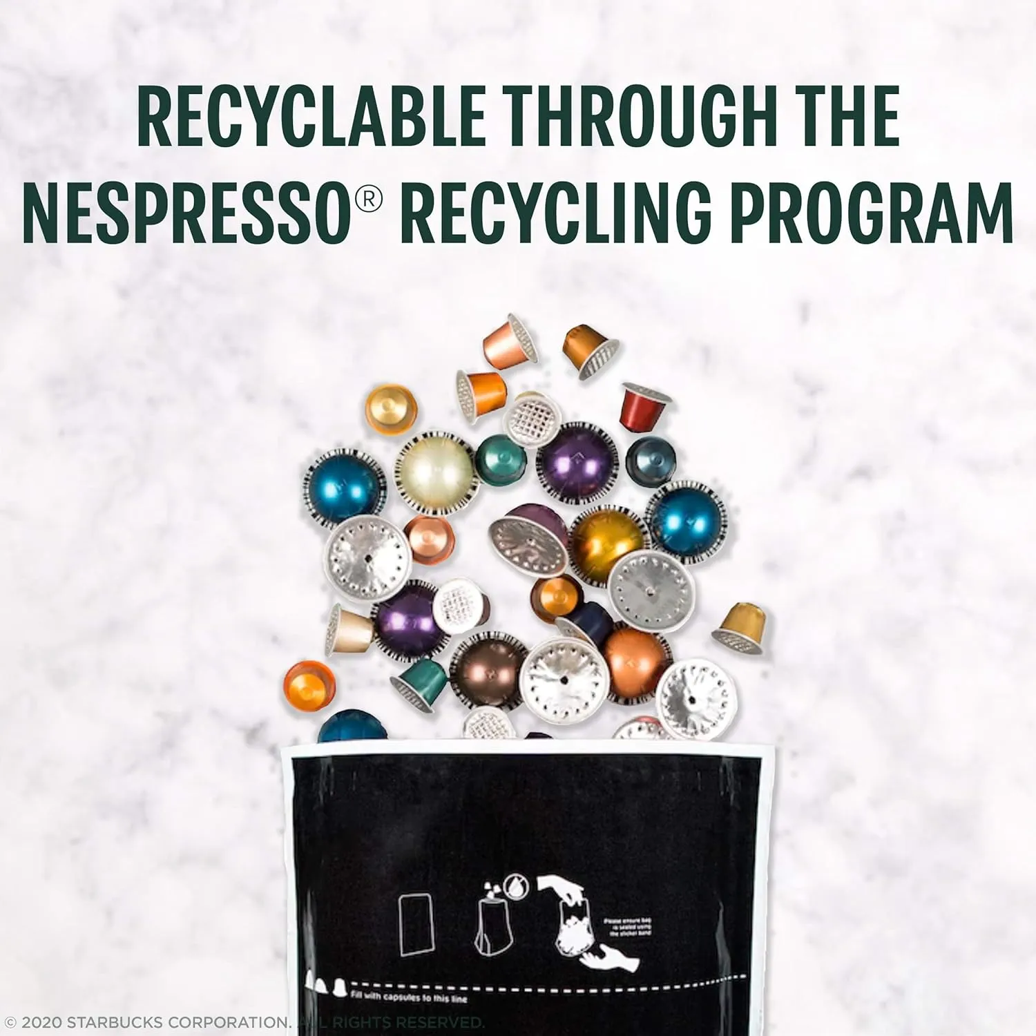 Starbucks by Nespresso Vertuo, Favorite Variety Pack Coffee & Espresso, 44-count Coffee and Espresso Pods, Brews 7.8 oz and 1.35 oz.