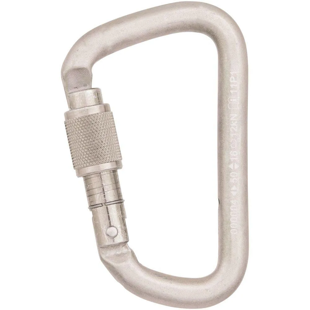 Steel G Series D Locking Carabiner - CYPHER