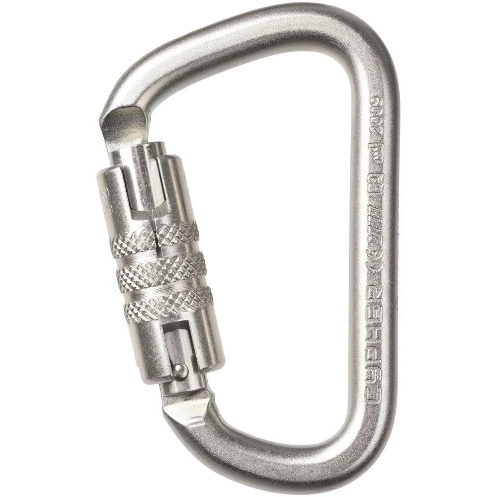 Steel G Series D Locking Carabiner - CYPHER