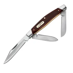 Stockman, Woodgrain Handle, 3 Blades