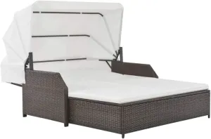 Sunlounger Brown and Cream White33,12KG