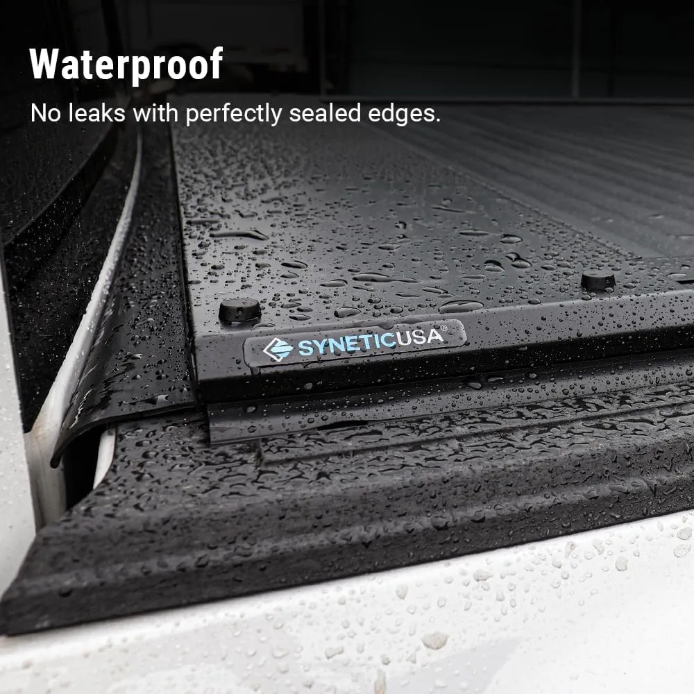 Syneticusa AR Automatic Retract Hard Tonneau Cover Fits 2007-2018 Chevy Silverado/GMC Sierra 1500/2500/3500 6'6" Truck Bed Retractable