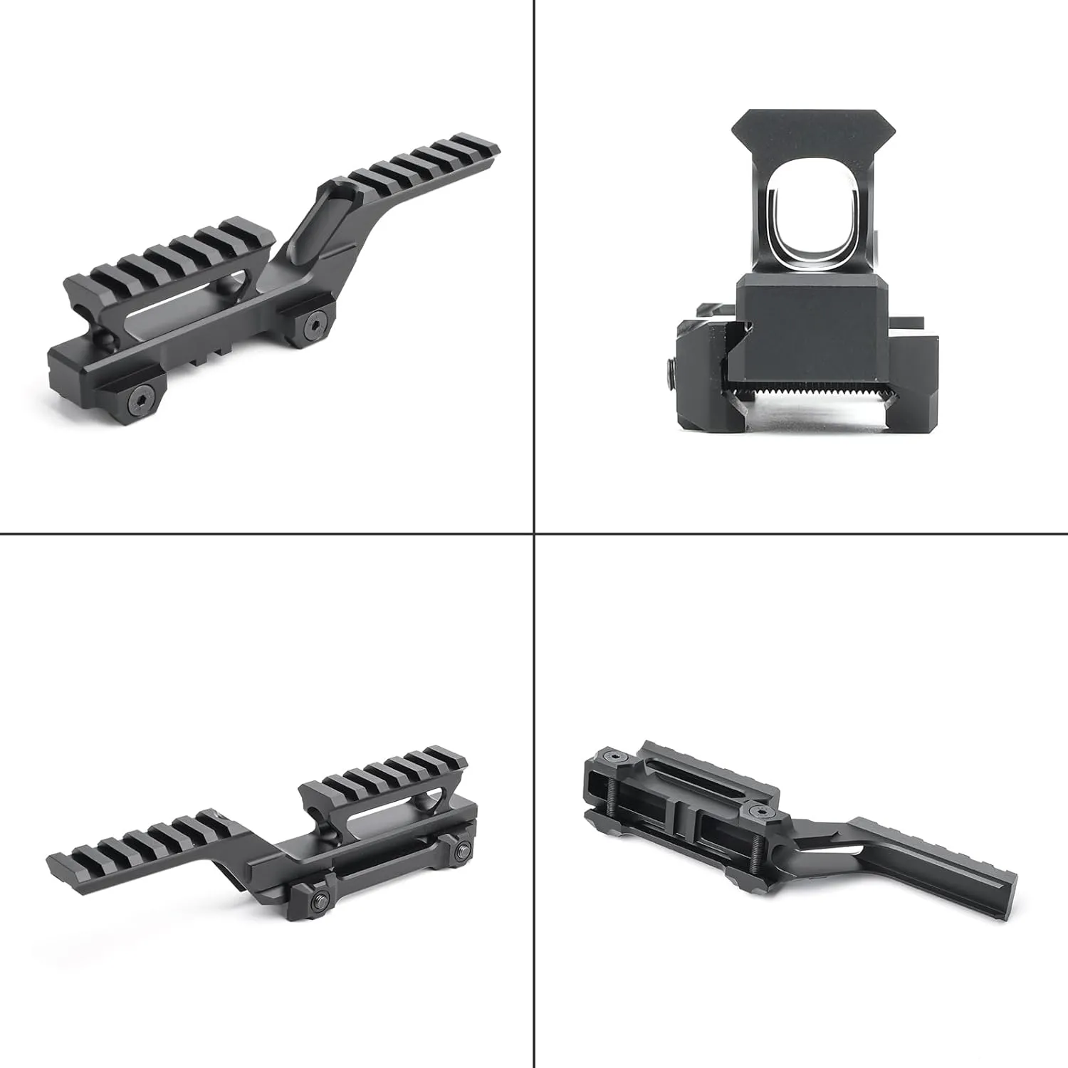 Tactical Group Type HY Mount Red Dot Riser Mount Laser Combo Adapter Mount Base Picatinny Rail Riser Scope Mount for T1 T2 Optic Scope Sight Holographic