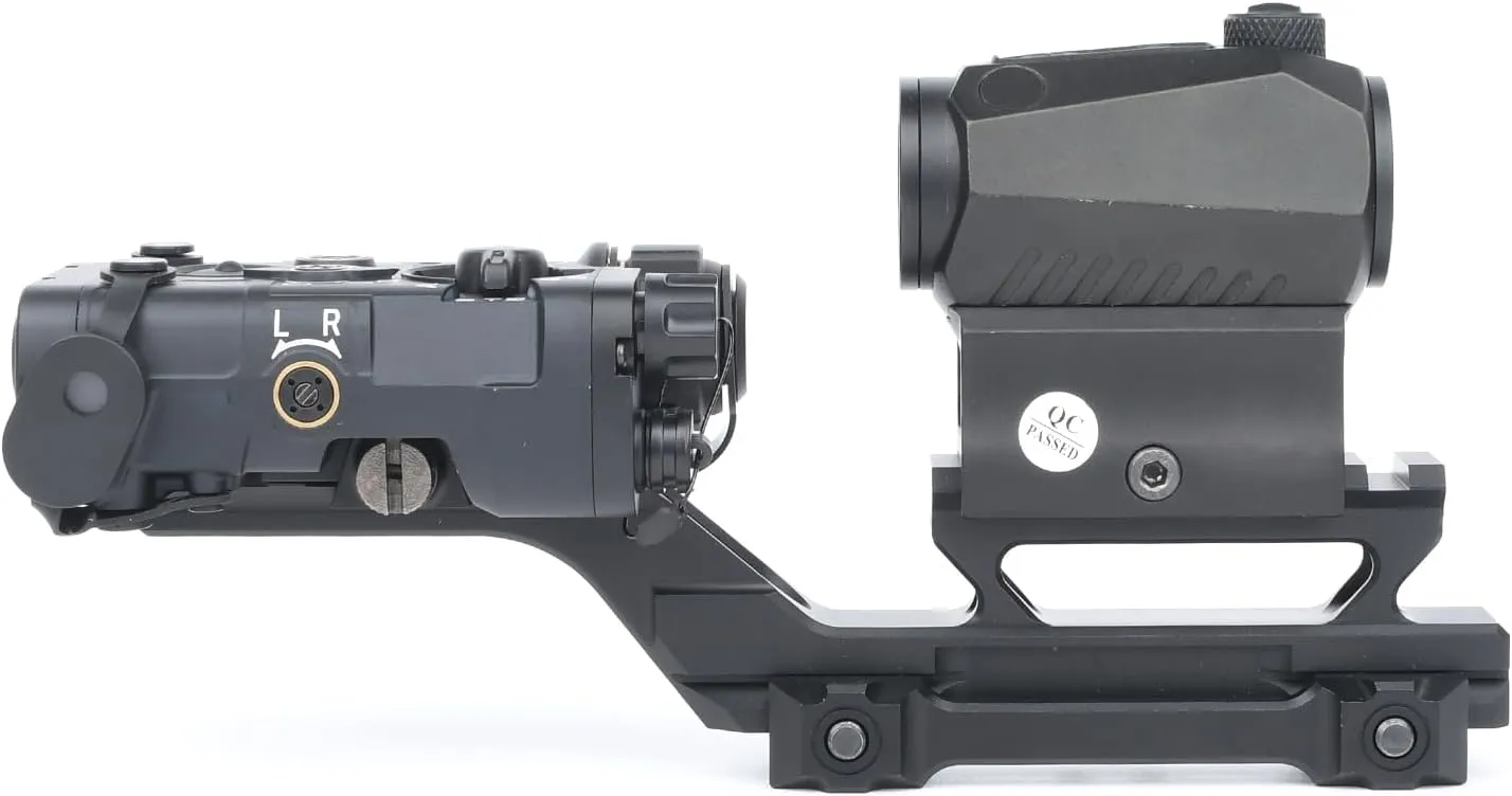 Tactical Group Type HY Mount Red Dot Riser Mount Laser Combo Adapter Mount Base Picatinny Rail Riser Scope Mount for T1 T2 Optic Scope Sight Holographic