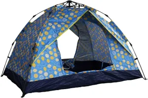 Teepee Tent for Adults 3-4 Person Family Camping Tent,Instant Automatic pop up Camping Tent,Protection,Perfect for Outdoor,Traveling,Camping,Fishing,etc