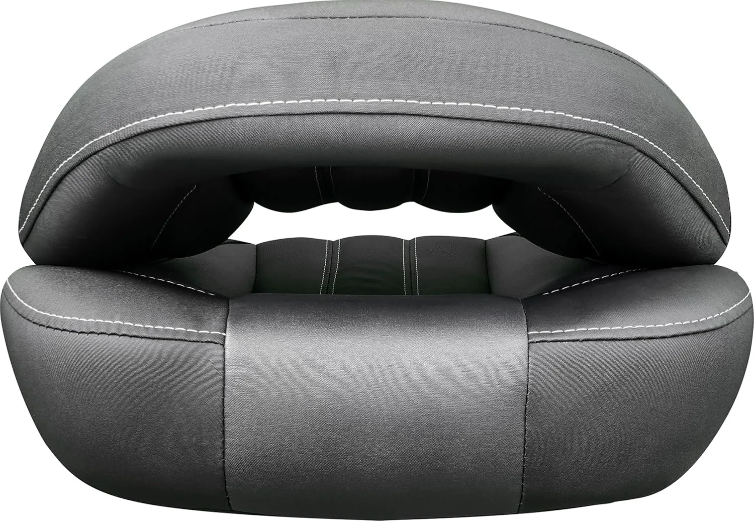 Tempress ProBax Orthopedic Folding High Back Boat Seat (Black/Charcoal/Carbon)