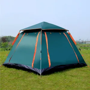 Tent for Family 5-6 Person Camping Tents Double Layer Tent with Porch Shade, Sun Protection,Pop Up Tent with Advanced Ventilation,Outdoor Garden Use