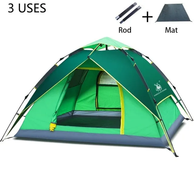 Tent Layer Excellent customer service Automatic Windproof International returns Hydraulic Double Waterproof