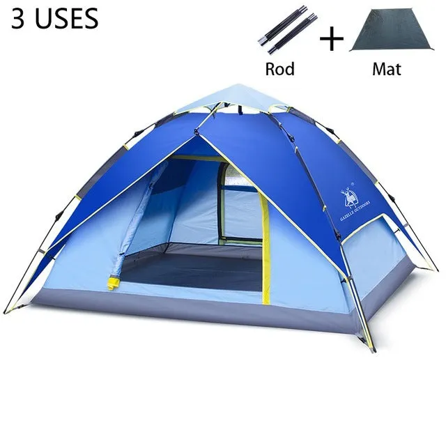 Tent Layer Excellent customer service Automatic Windproof International returns Hydraulic Double Waterproof