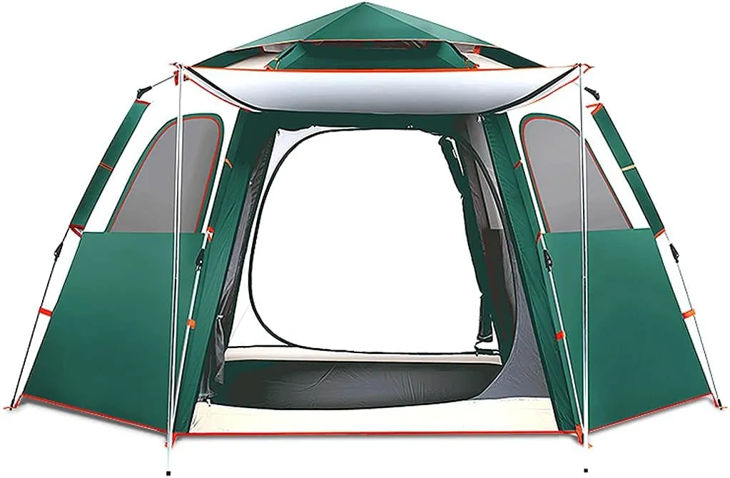 Tents for 3-4 Person Family Camping Dome Tent, Automatic Instant Pop-Up Tents Ventilated and Breathable for Hiking Travelling Fishing Pack Picnic