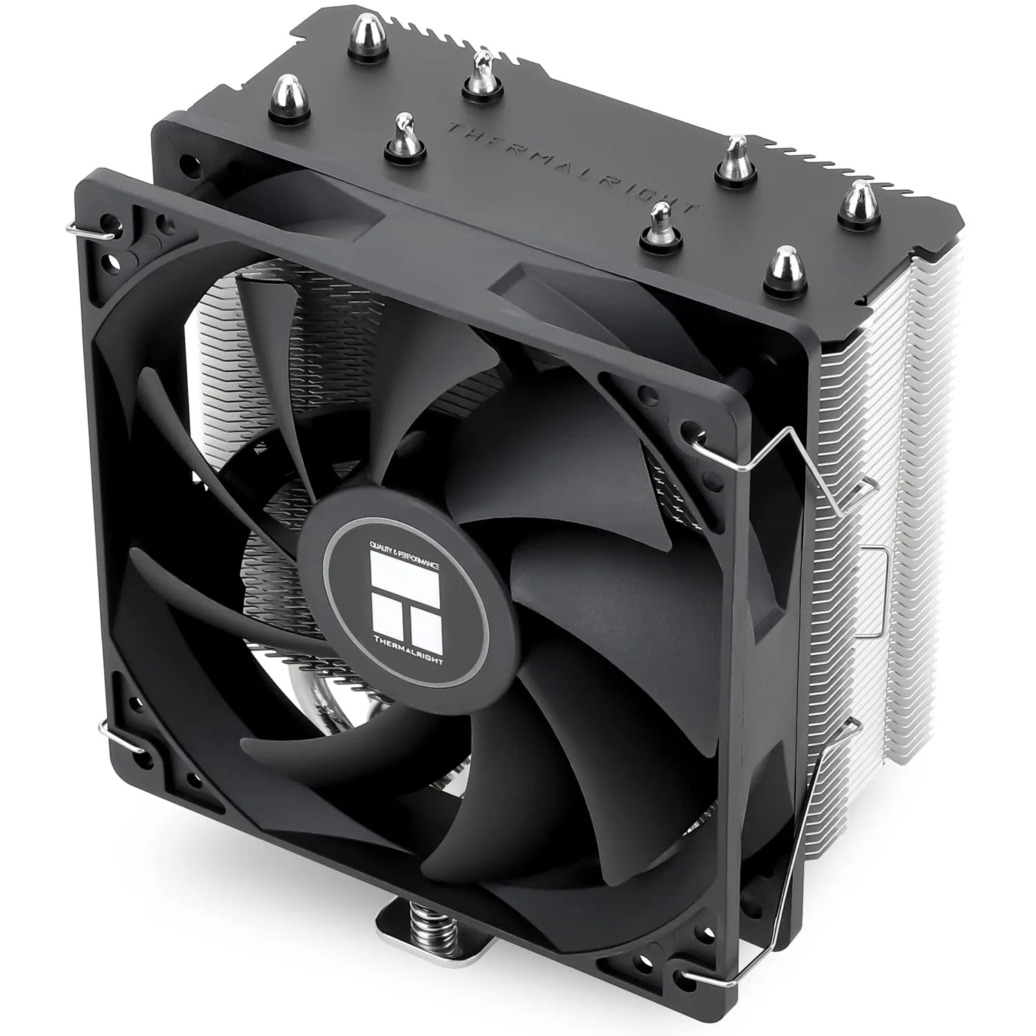 Thermalright Assassin X120 Refined SE CPU Air Cooler, 4 Heat Pipes, TL-C12C PWM Fan, Aluminium Heatsink Cover, AGHP Technology, for AMD AM4/AM5/Intel LGA 1150/1151/1155/1200/1700/1851(AX120 R SE)