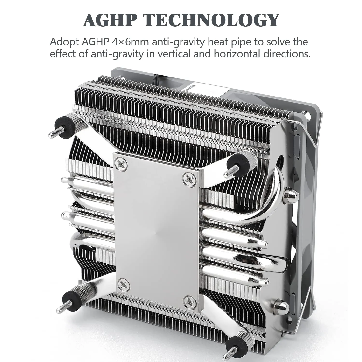 Thermalright AXP90-X47 Low Profile ITX CPU Air Cooler, 47mm Height, TL-9015 92mm PWM Fan,4 Heat Pipes CPU Cooelr, for AM4/ AM5,Intel 1150/1151/1200/1700/1851