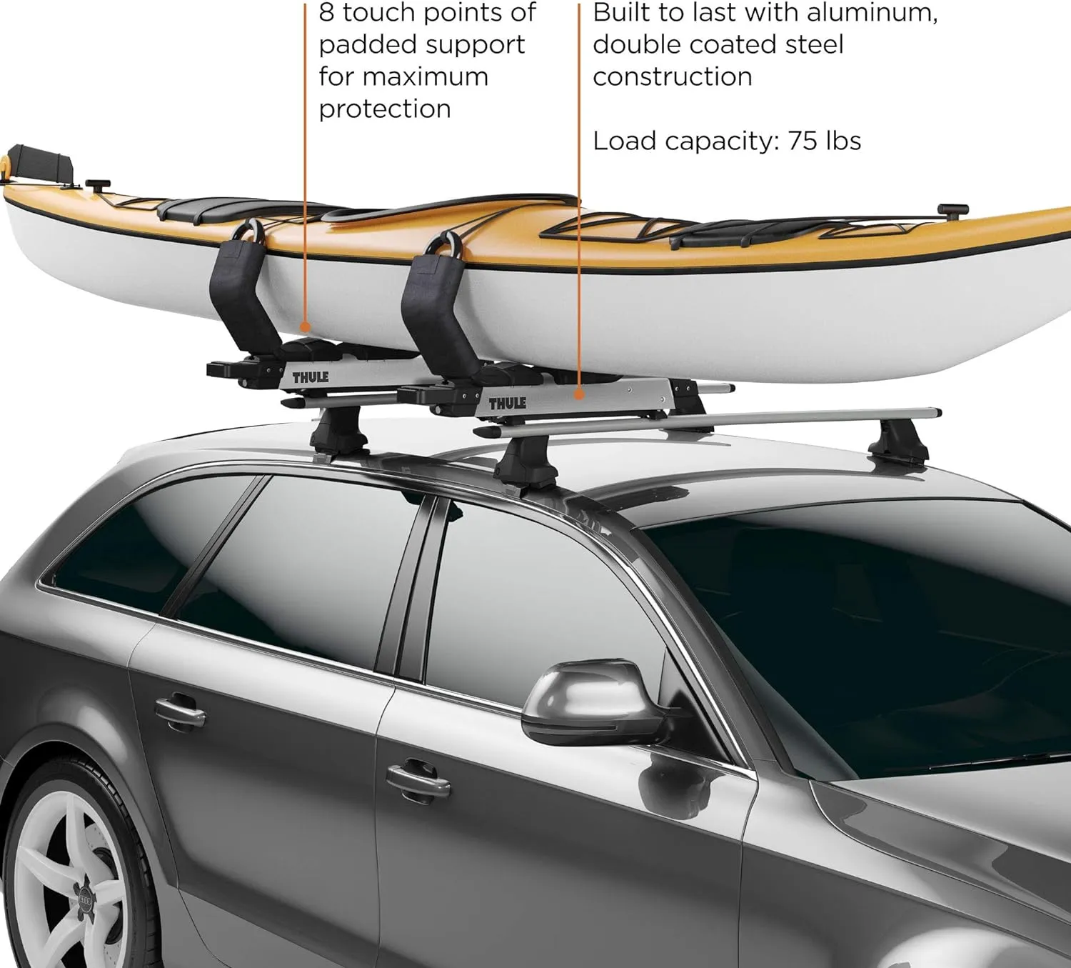 Thule Hullavator Pro Rooftop Kayak Carrier