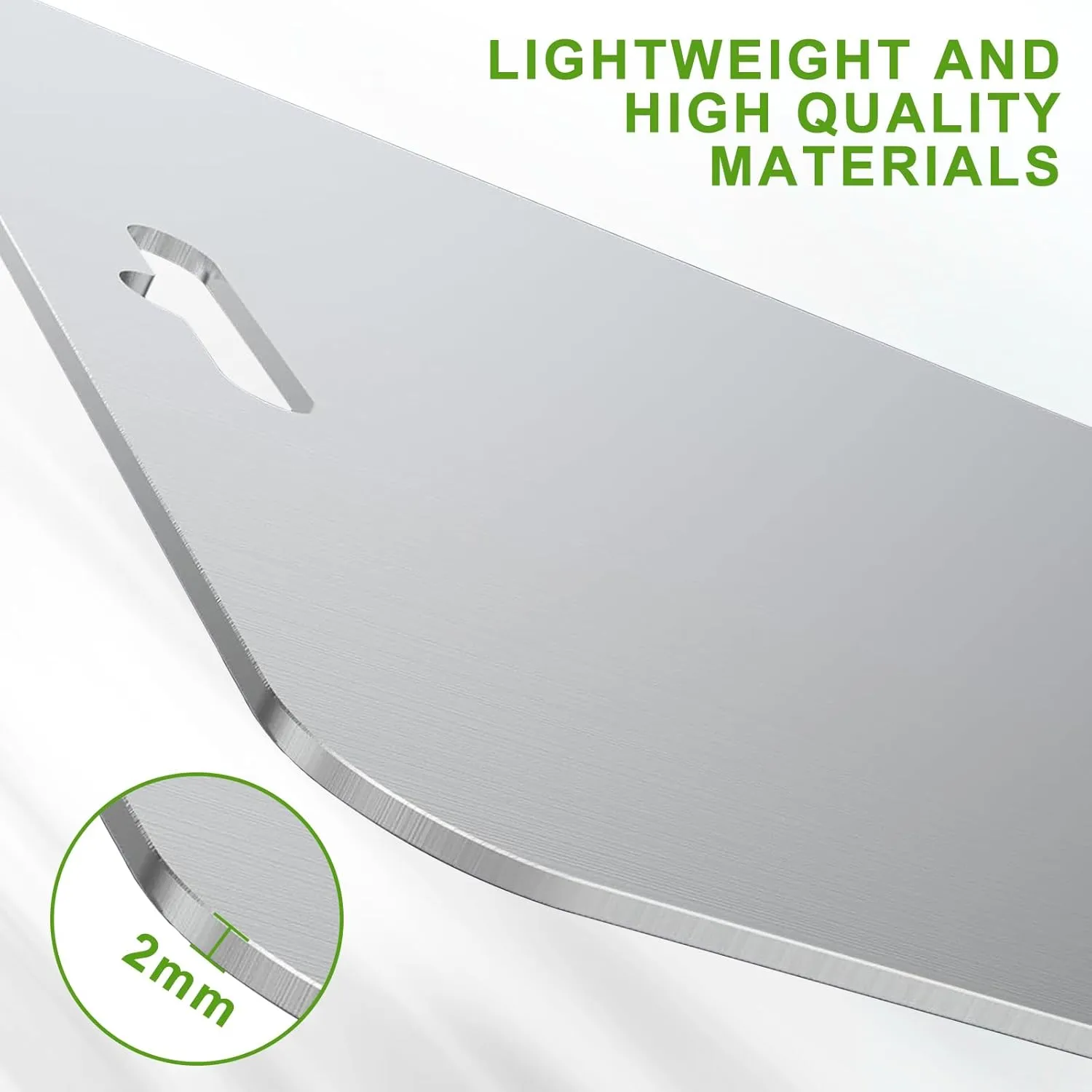 Titanium Cutting Board, Double Sided Stainless Steel Non Toxic Cutting Boards for Kitchen, Food-Grade chopping Board for Cutting Meats, Fruits And Vegetables