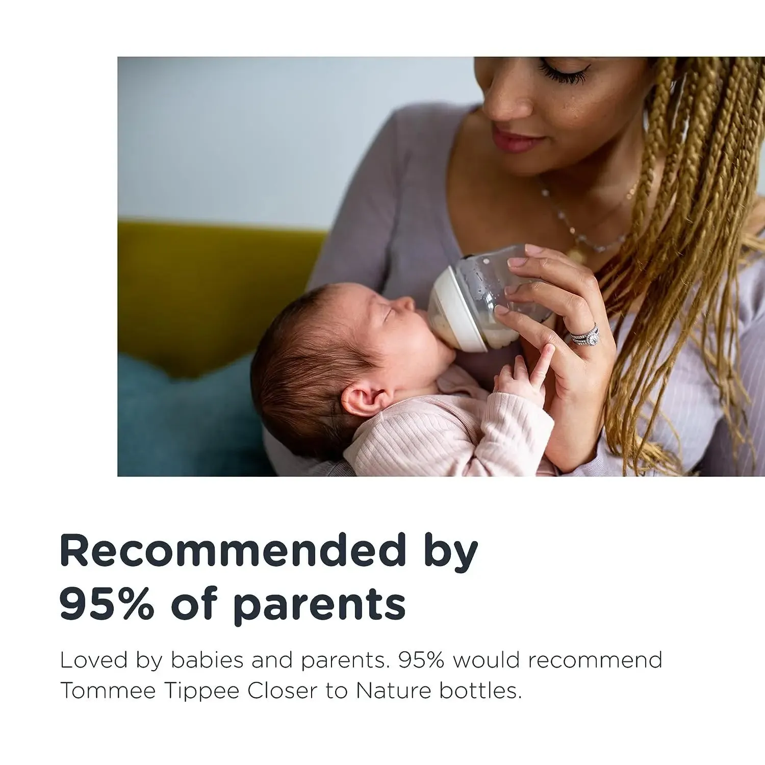 Tommee Tippee Closer to Nature Baby Bottle BPA-free (11oz, 3 Count)