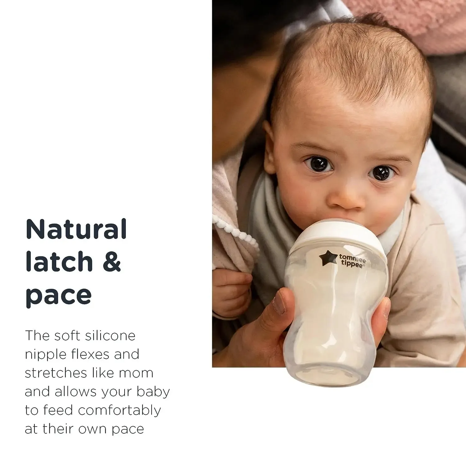 Tommee Tippee Closer to Nature Baby Bottle BPA-free (11oz, 3 Count)
