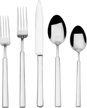 Towle Living Forged Lucerne 20-Piece Flatware Set, Service For 4, Stainless Steel
