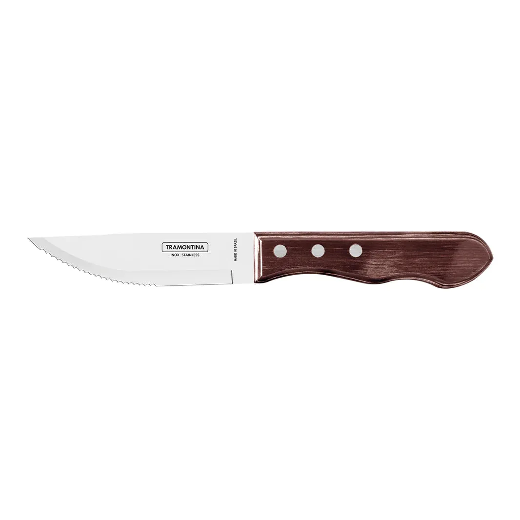 TRAMONTINA - JUMBO POLYWOOD STEAK  KNIVES LOOSE