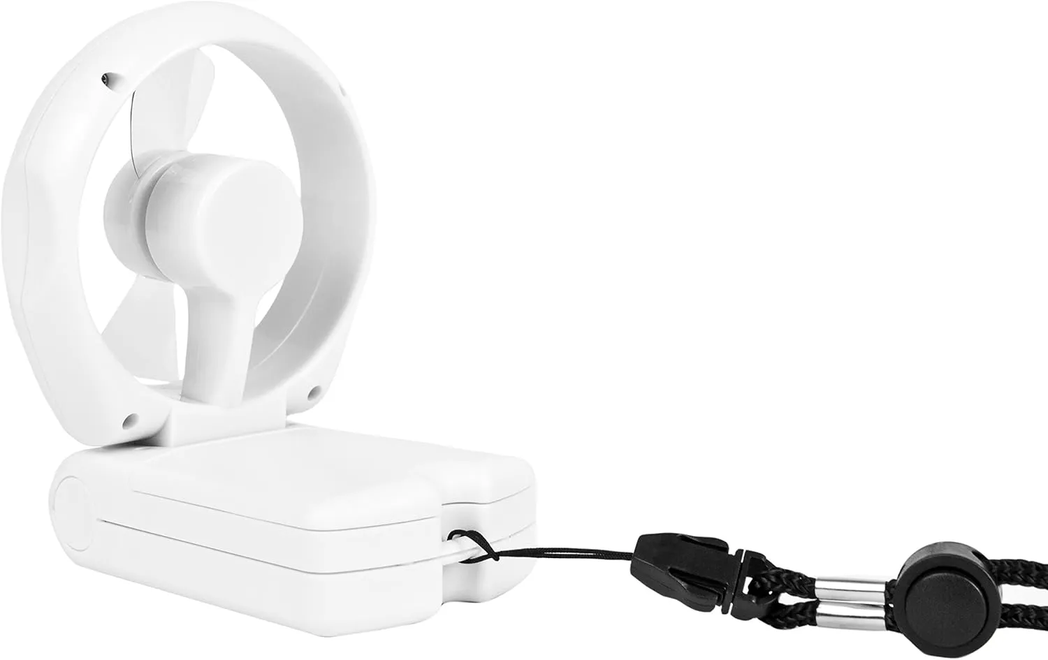 Travelon 3 Speed Personal Folding Fan - White