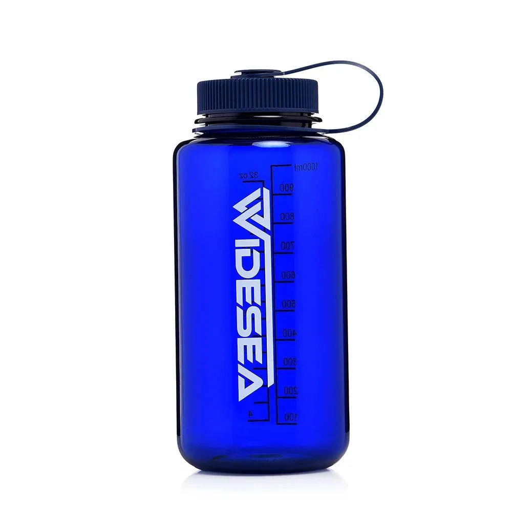 Tritan Water Bottle 1100ml (37oz)  – BPA-Free Flask for Camping, Hiking, and Sports