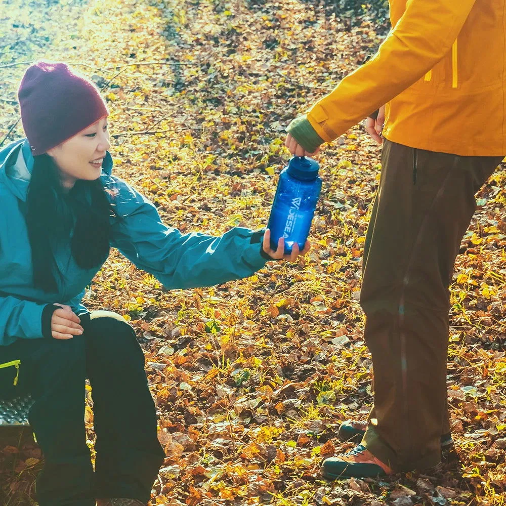 Tritan Water Bottle 1100ml (37oz)  – BPA-Free Flask for Camping, Hiking, and Sports
