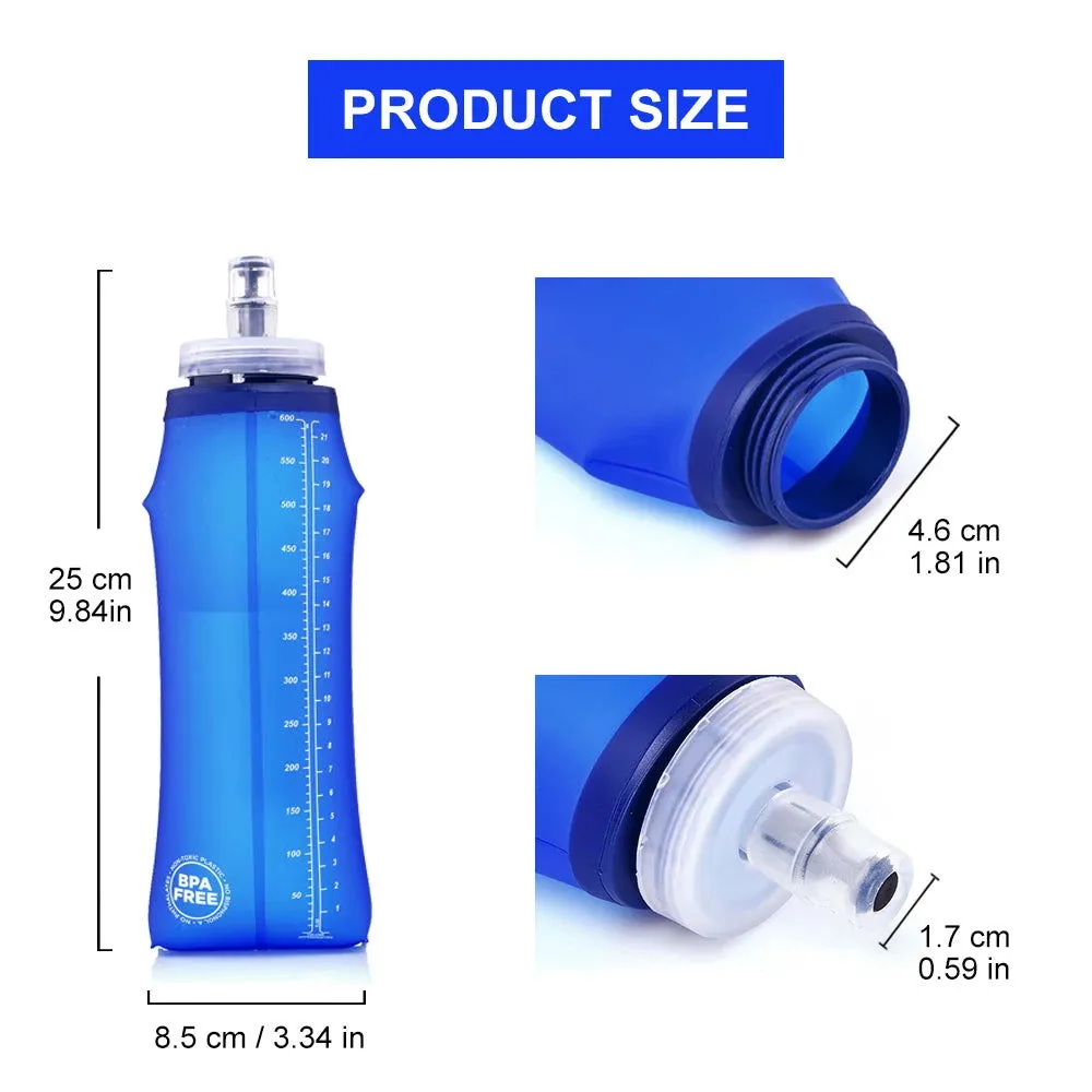 Tritan Water Bottle 1100ml (37oz)  – BPA-Free Flask for Camping, Hiking, and Sports