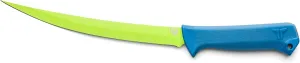 TRUE SYK Fillet Knife, Medium Flex, Hollow Ground Blade, Ideal for Freshwater and Saltwater Filleting, Skinning, and Deboning Fish, 9" Fillet Knife