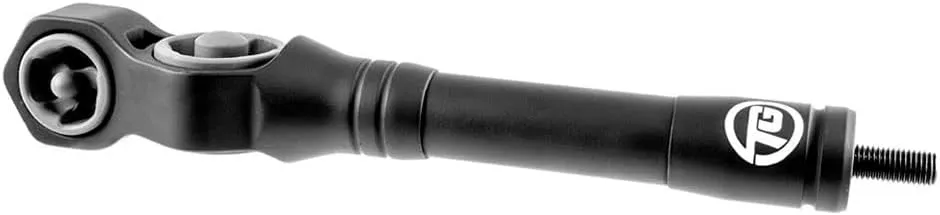 TRUGLO Cadence Vibration-Dampening Noise Reducing Lightweight 8" Hunting Archery Bow Stabilizer for Improved Bow Balance & Stability