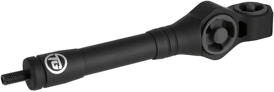 TRUGLO Cadence Vibration-Dampening Noise Reducing Lightweight 8" Hunting Archery Bow Stabilizer for Improved Bow Balance & Stability