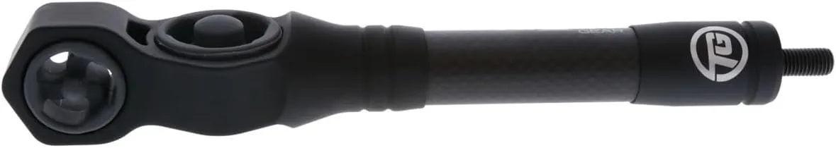 TRUGLO Cadence Vibration-Dampening Noise Reducing Lightweight 8" Hunting Archery Bow Stabilizer for Improved Bow Balance & Stability