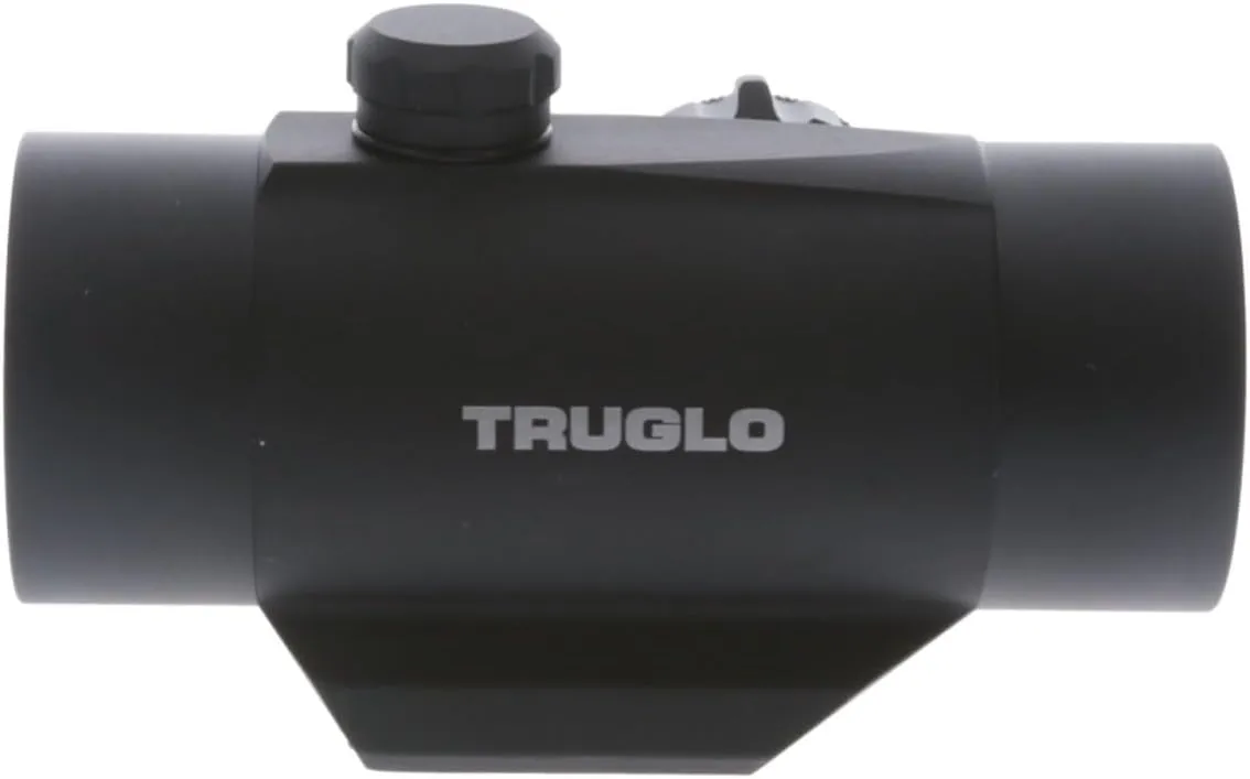 Truglo Traditional 1x30mm 5-MOA Hunting Durable Lightweight Waterproof Fogproof Shock Resistant Adjustable Aluminum Red-Dot Sight