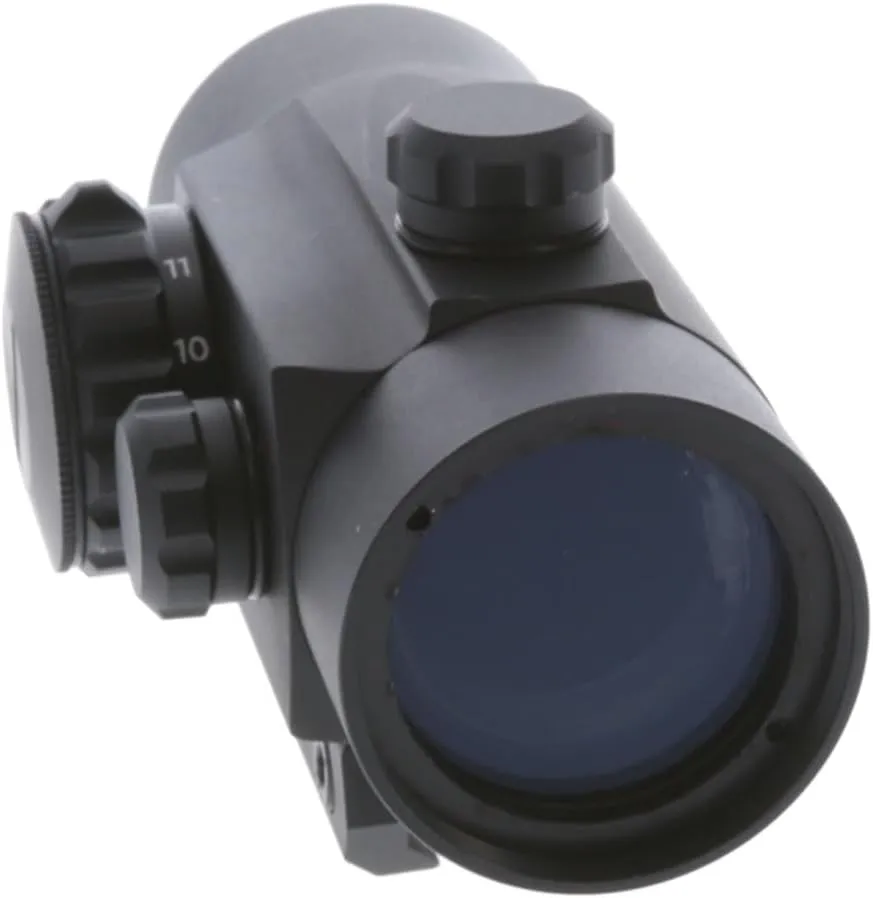 Truglo Traditional 1x30mm 5-MOA Hunting Durable Lightweight Waterproof Fogproof Shock Resistant Adjustable Aluminum Red-Dot Sight