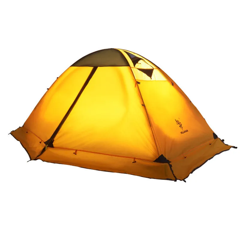 Trustworthy Pole Aluminum Camping Tent Double-layer Outdoor Rave testimonials Camping
