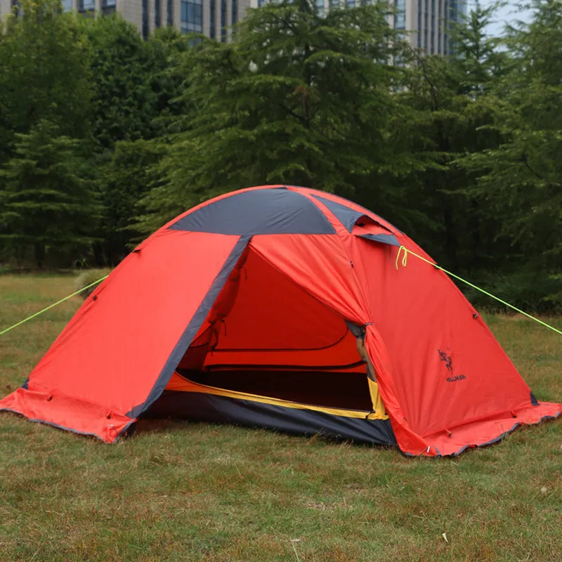 Trustworthy Pole Aluminum Camping Tent Double-layer Outdoor Rave testimonials Camping