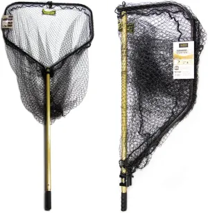 TS116Y Tournament Series Precision Muskie Landing Net - Hoop 36"X38", Length 116",Gold/Black