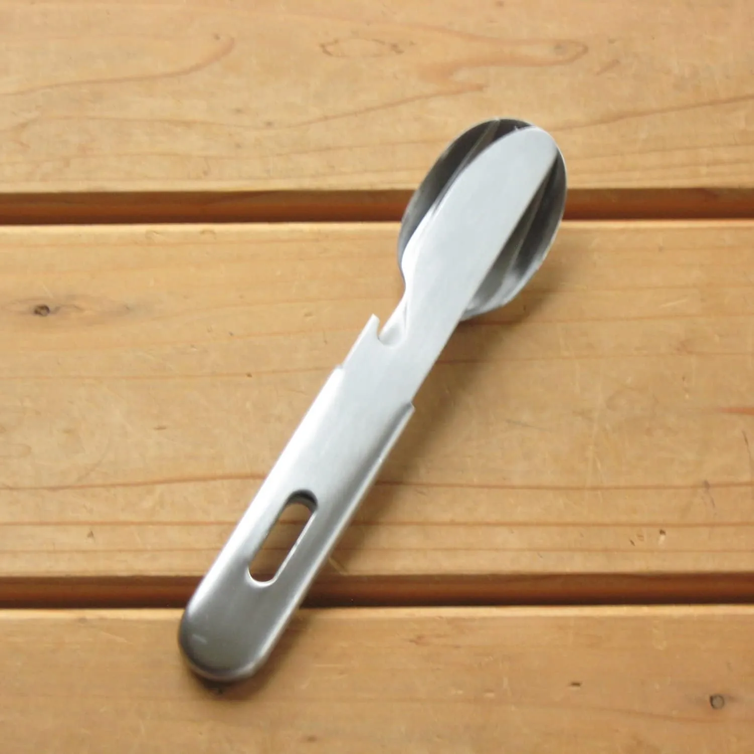 Tsubamesanjo Camping Outdoor Cutlery Set, 3 Pieces, Knife, Spoon, Fork, Matte, Made in Japan