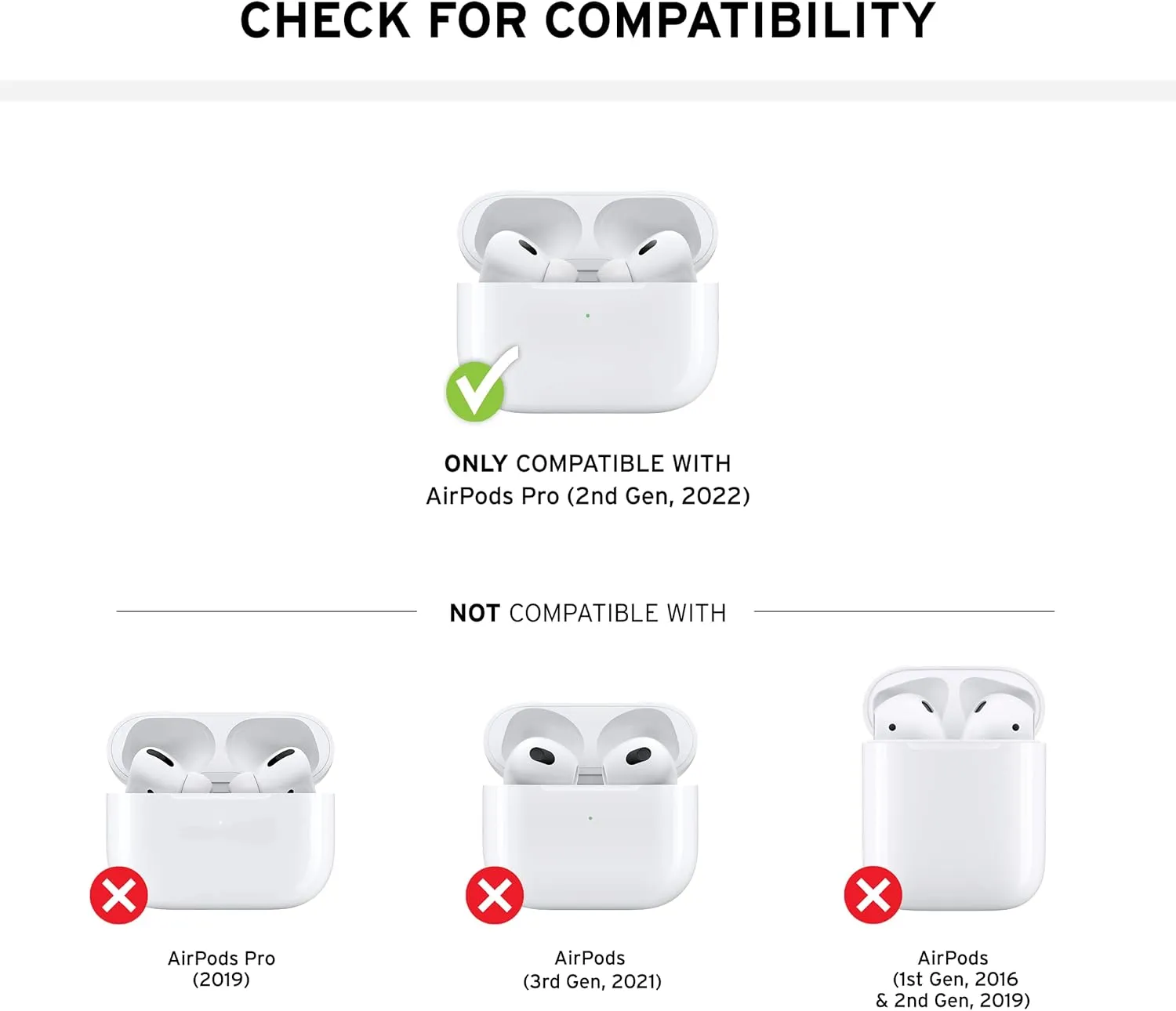 UAG Designed for AirPods Pro Case (2nd Generation 2022) Scout Olive Drab Green - Premium Rugged Hard Shell Full Protective Case Cover with Detachable Keychain Carabiner by URBAN ARMOR GEAR
