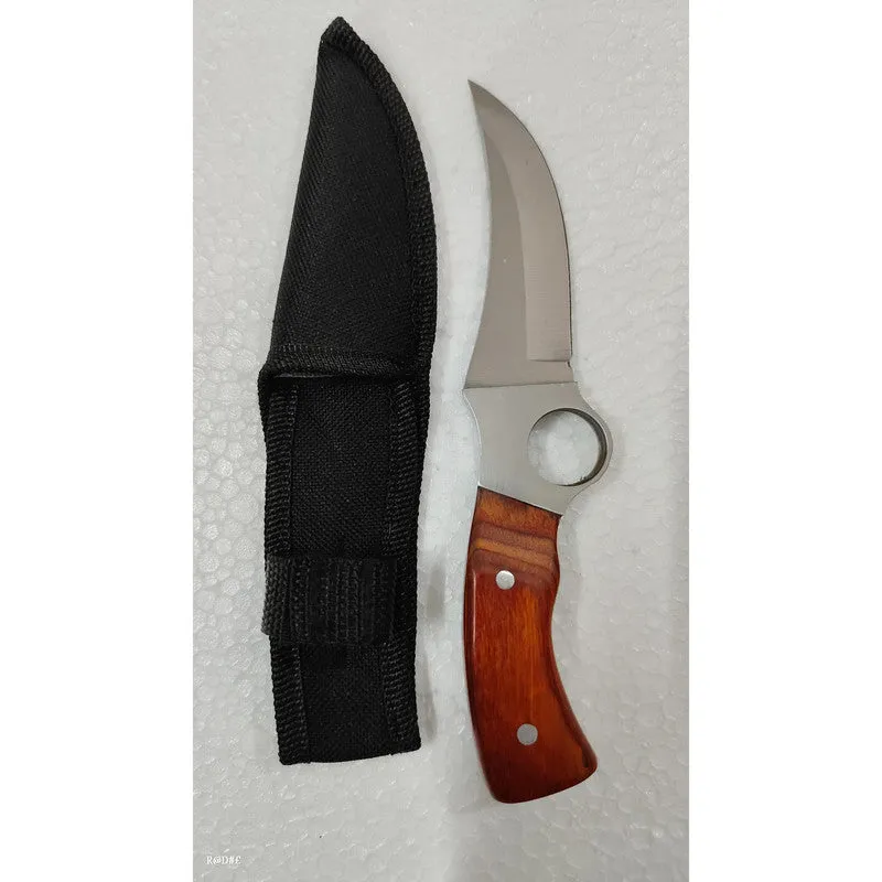 Unique Shaped Camping Knife For Vegetable Fruit Meat Cutter (3528)
