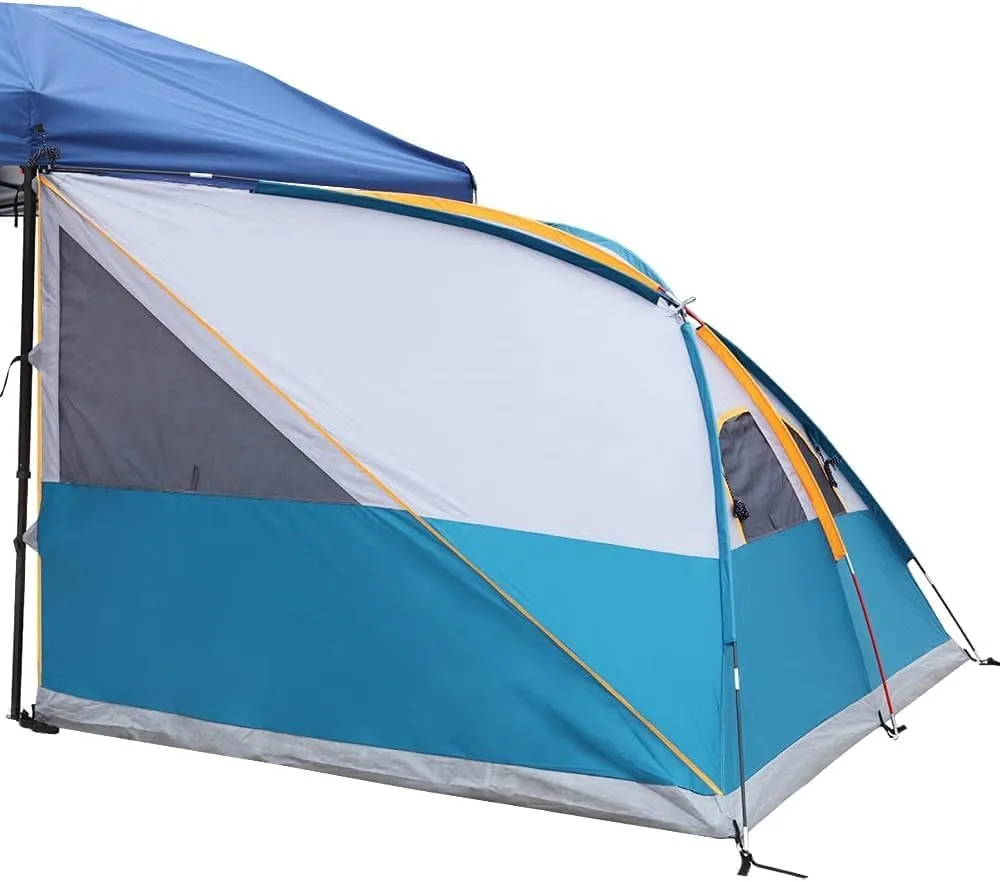 UNP Inner Tent | Side Tents for 10' x 10' Pop Up Canopy Camping Easy Set Up Gazebo (Dark Blue-Side Tent)