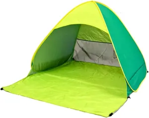 UPF 50  Pop Up Beach Tent Sun Shelter Portable Anti UV Sun Shade Shelter for 1~3 Person Outdoor Activities Camping Fishing Hiking Picnic Touring