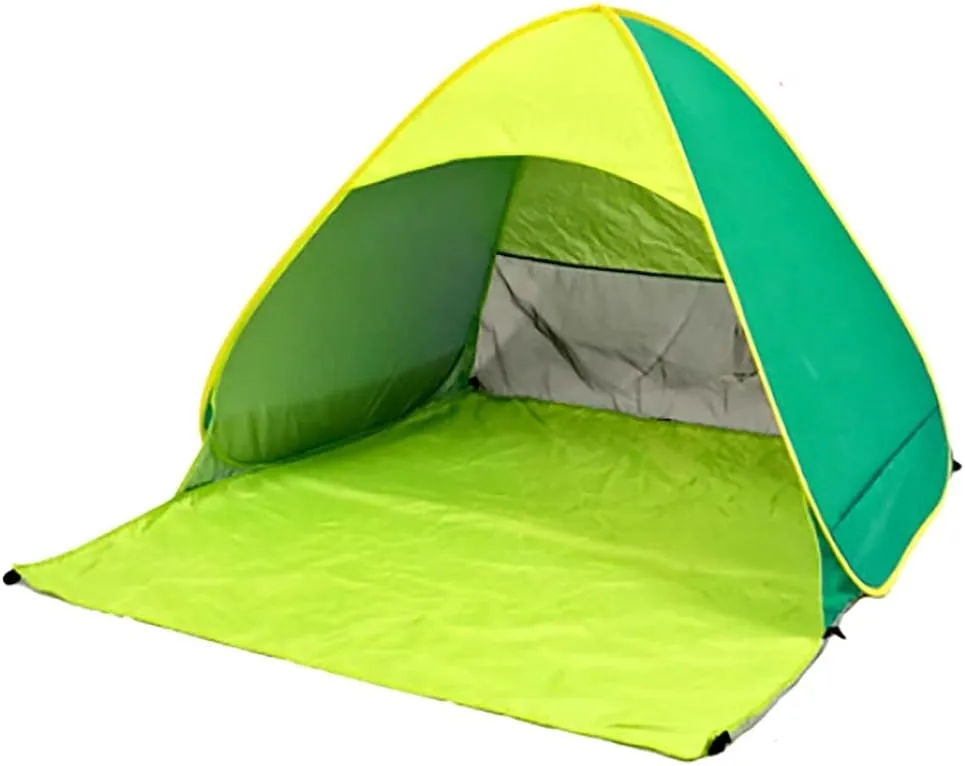 UPF 50  Pop Up Beach Tent Sun Shelter Portable Anti UV Sun Shade Shelter for 1~3 Person Outdoor Activities Camping Fishing Hiking Picnic Touring