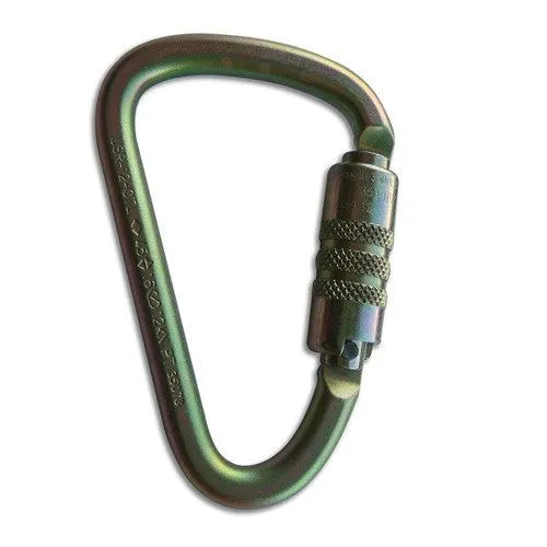 US Rigging Supply USR-12-CTL Klettersteig Steel Carabiner